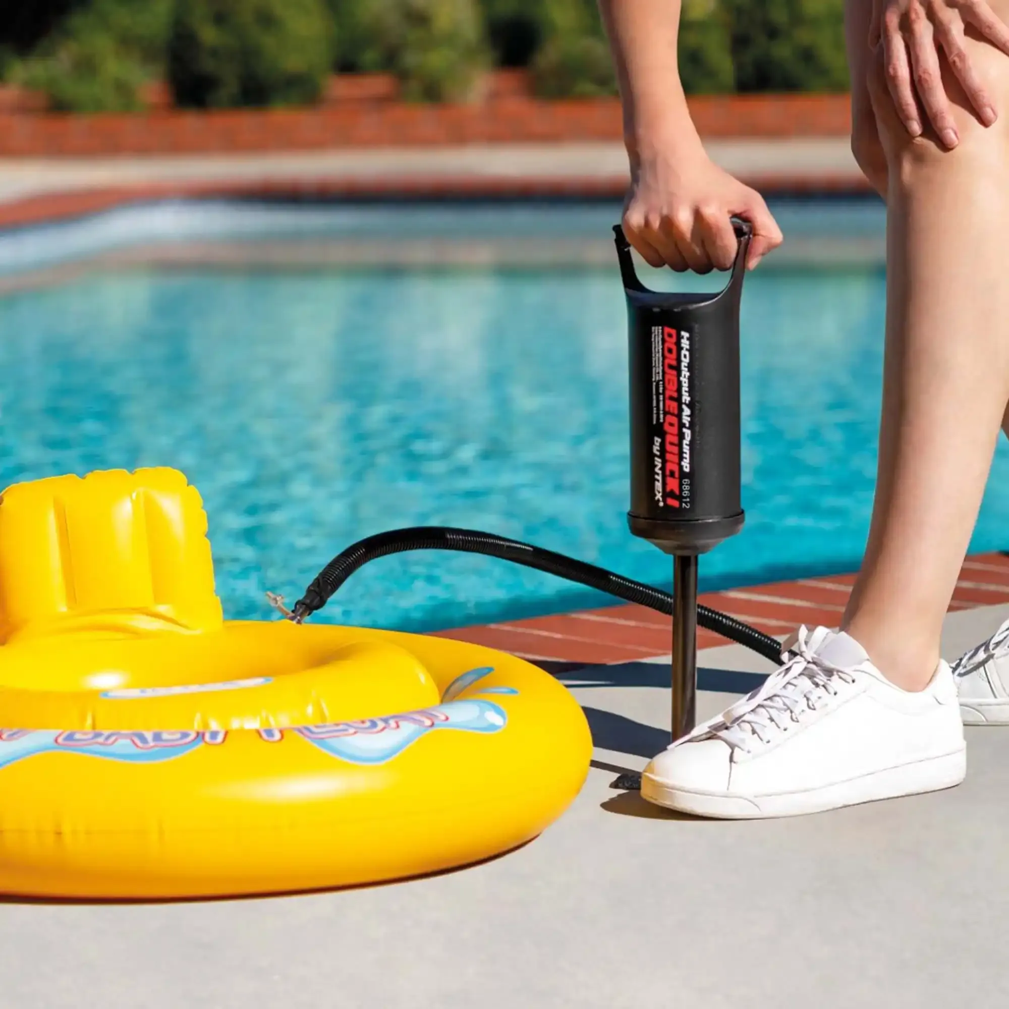 Intex ručna pumpa za vazduh DOUBLE QUICK III 37cm 68605 (Kopiraj)