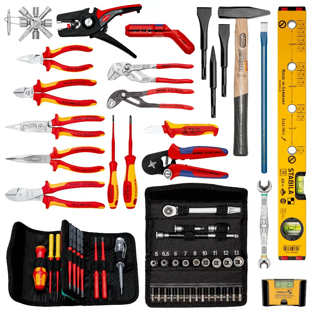 Knipex 66-dijelni set alata u koferu za alat Big Twin Move 00 21 41